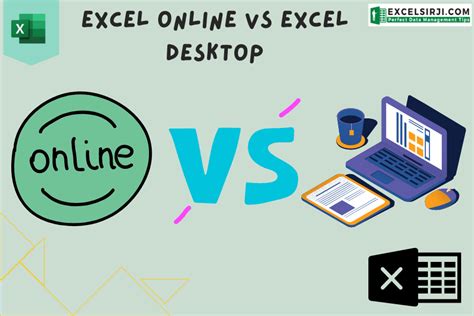 excel online vs desktop|The key differences between Excel desktop and the online app.